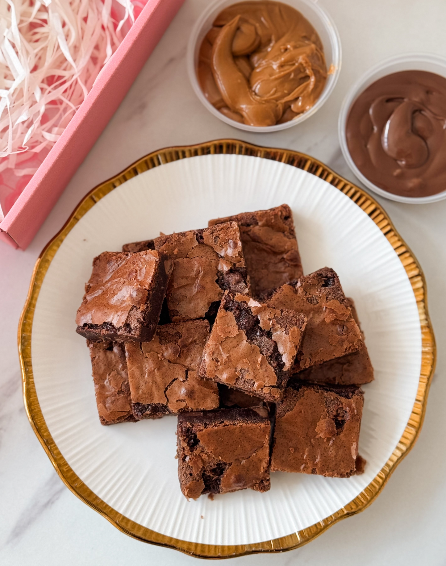 The Brownie Dipping Box