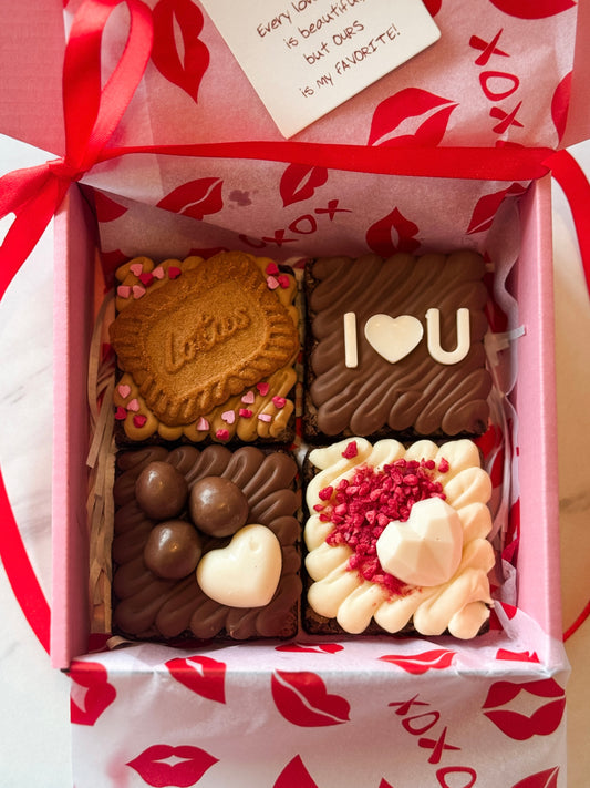 Valentines Brownie Box