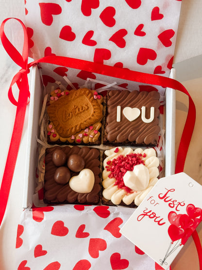Valentines Brownie Box