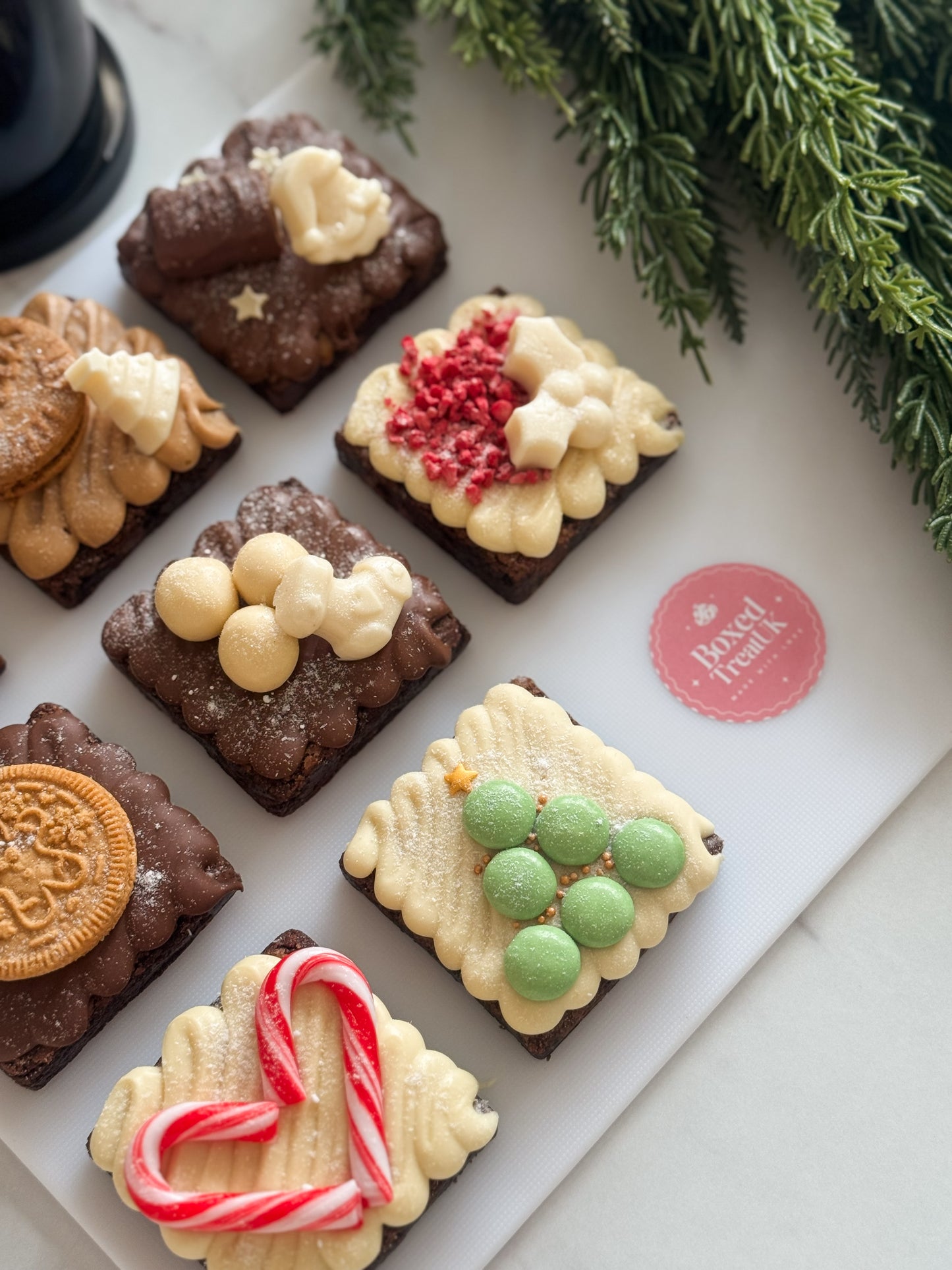 The Christmas Brownie Box