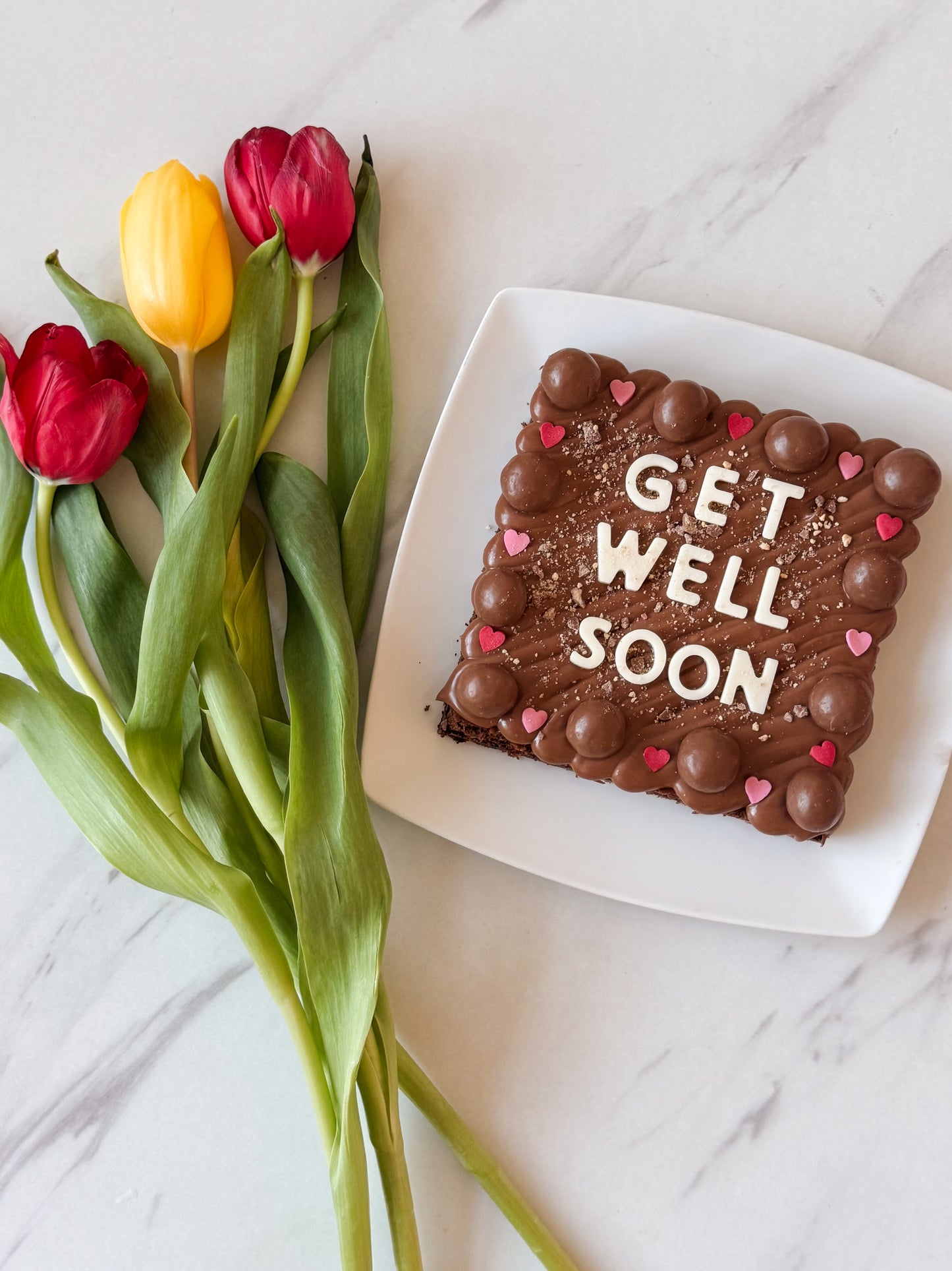 The Personalised brownie slab