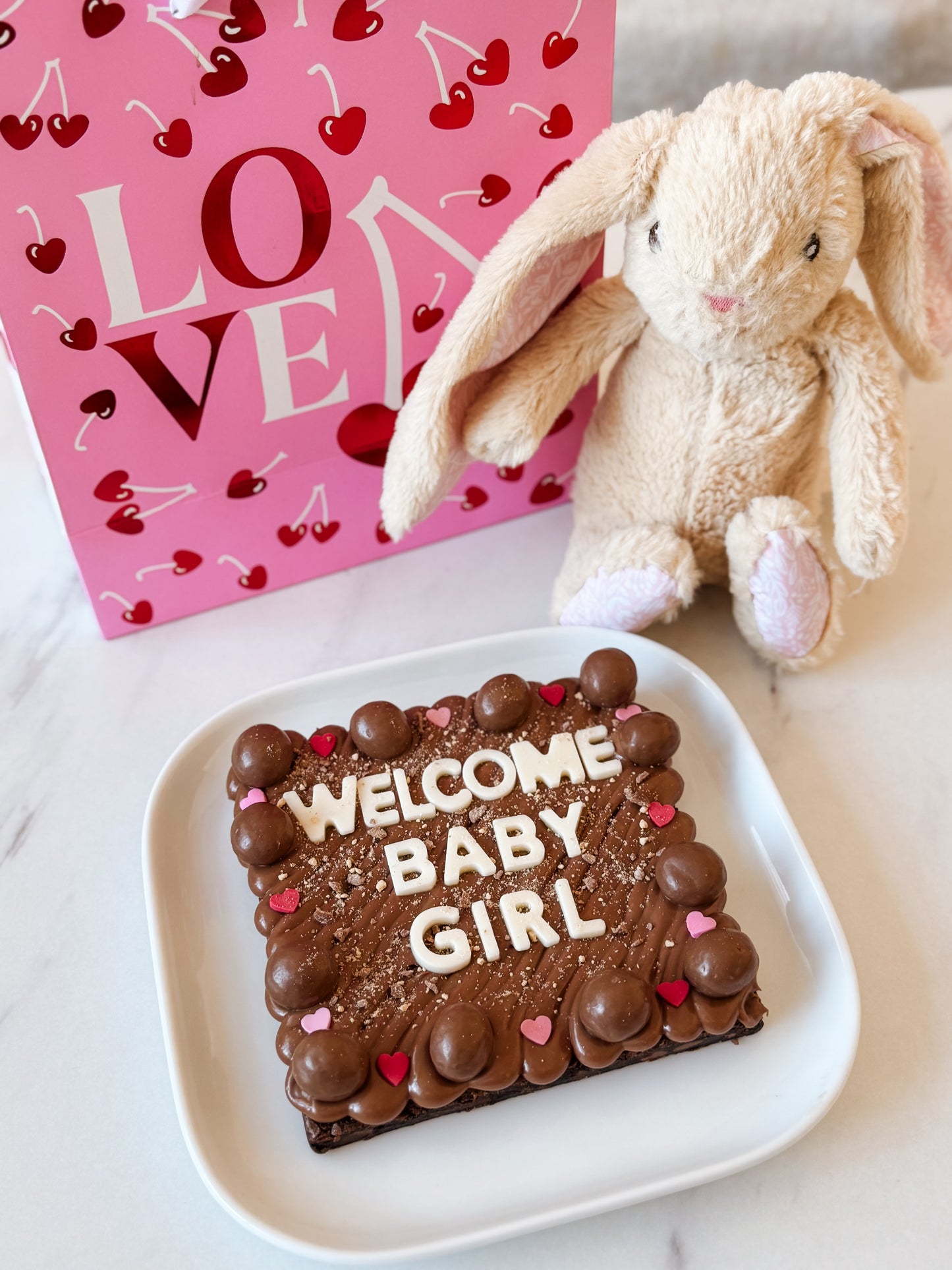 The Personalised brownie slab