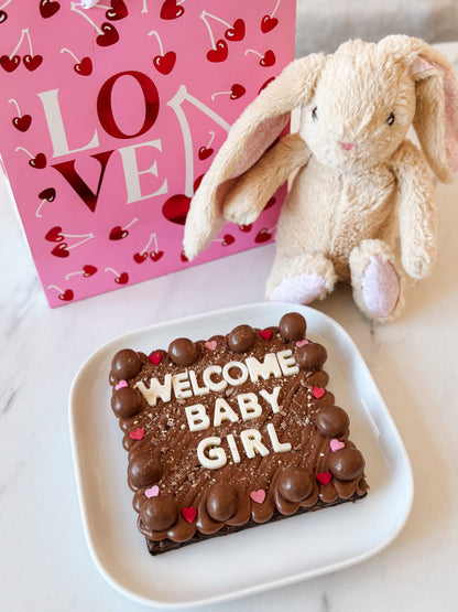 The Personalised brownie slab